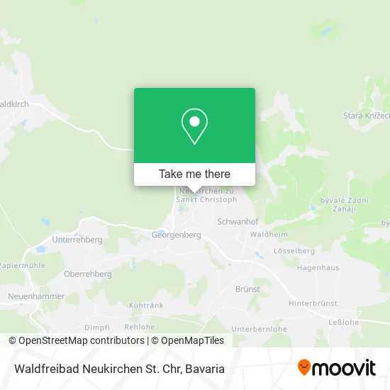 Карта Waldfreibad Neukirchen St. Chr