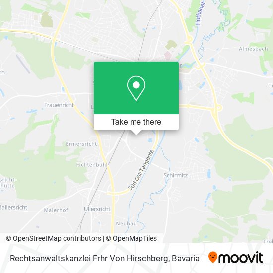Rechtsanwaltskanzlei Frhr Von Hirschberg map