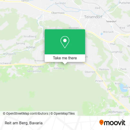 Карта Reit am Berg