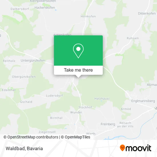 Карта Waldbad