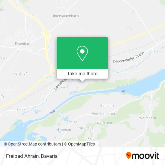 Карта Freibad Ahrain