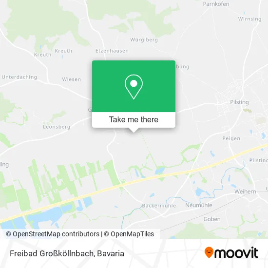Карта Freibad Großköllnbach