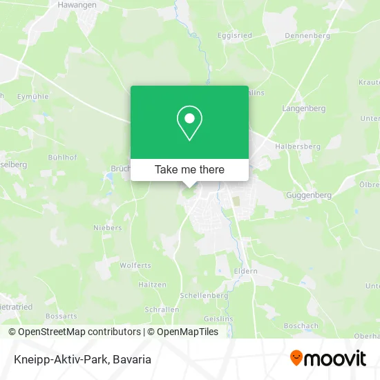 Карта Kneipp-Aktiv-Park