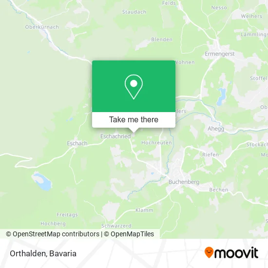 Карта Orthalden