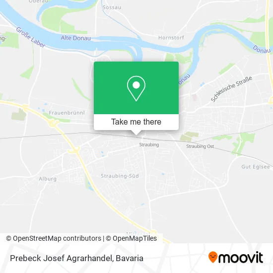 Карта Prebeck Josef Agrarhandel