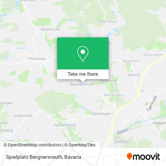 Spielplatz Bergnersreuth map
