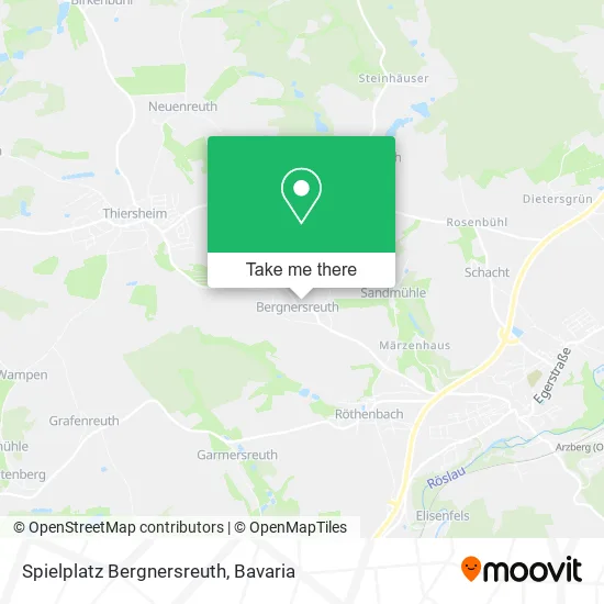 Карта Spielplatz Bergnersreuth