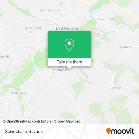 Карта Schießhalle