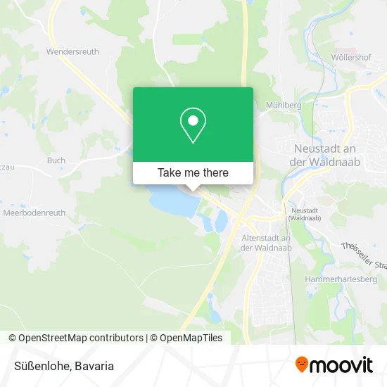 Карта Süßenlohe