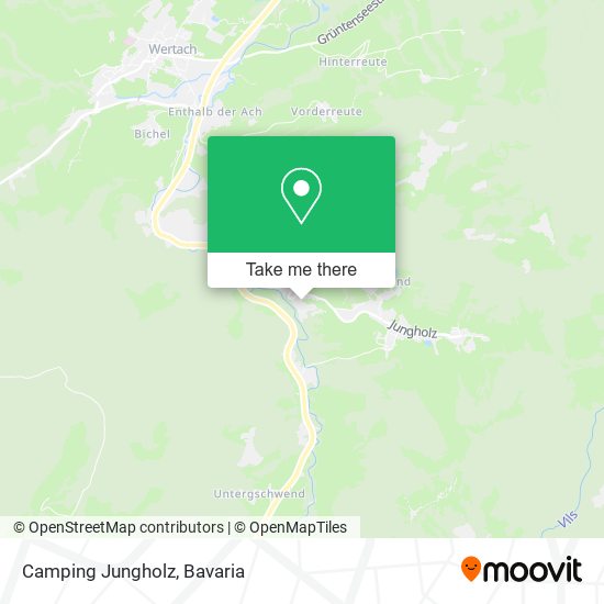 Camping Jungholz map