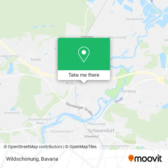 Карта Wildschonung