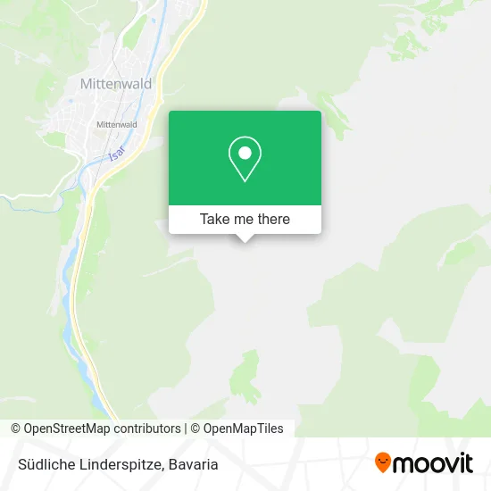 Карта Südliche Linderspitze