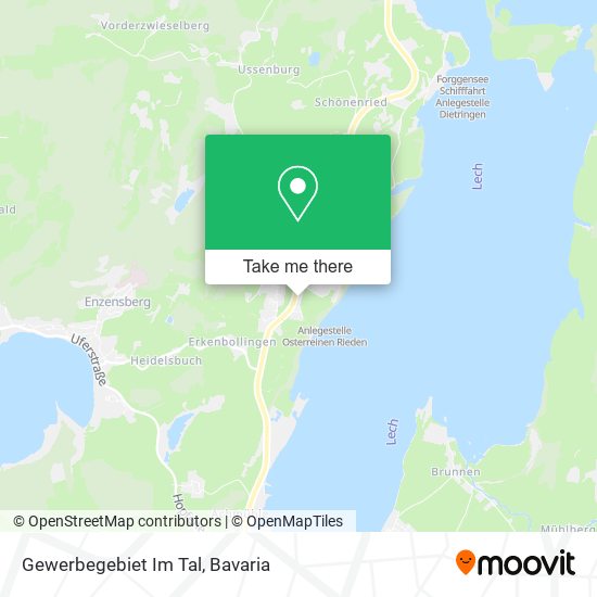 Gewerbegebiet Im Tal map