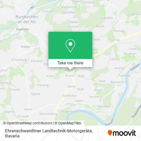 Ehrenschwendtner Landtechnik-Motorgeräte map