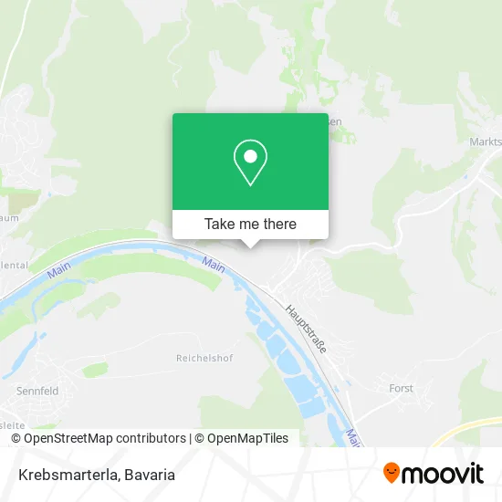 Карта Krebsmarterla