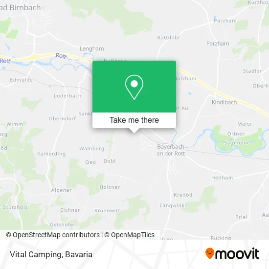 Карта Vital Camping