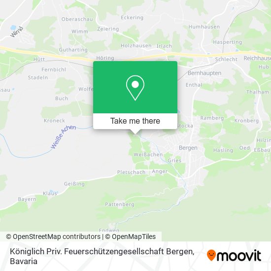Königlich Priv. Feuerschützengesellschaft Bergen map