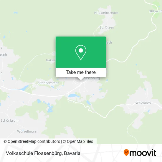 Карта Volksschule Flossenbürg