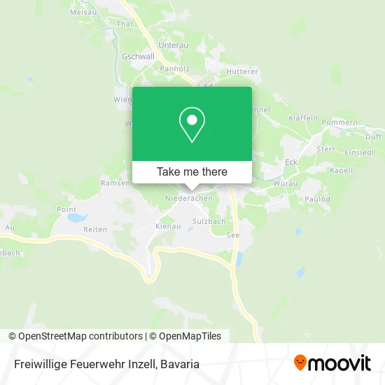 Карта Freiwillige Feuerwehr Inzell