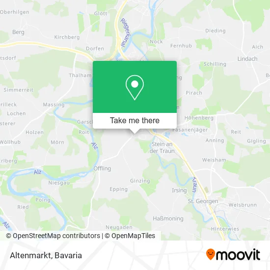 Карта Altenmarkt