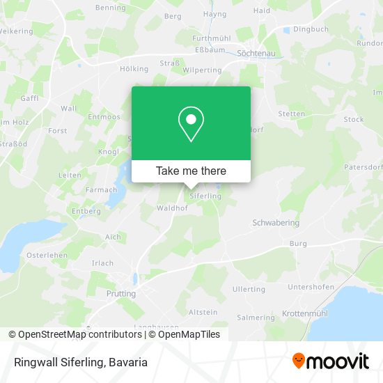 Ringwall Siferling map