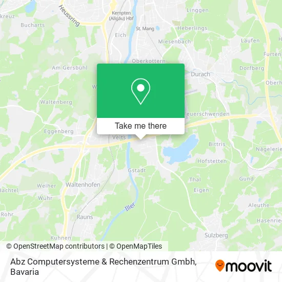 Карта Abz Computersysteme & Rechenzentrum Gmbh