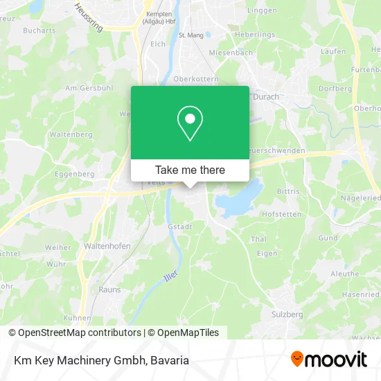Карта Km Key Machinery Gmbh