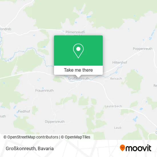 Карта Großkonreuth