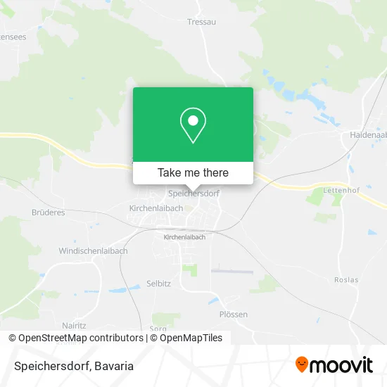 Карта Speichersdorf