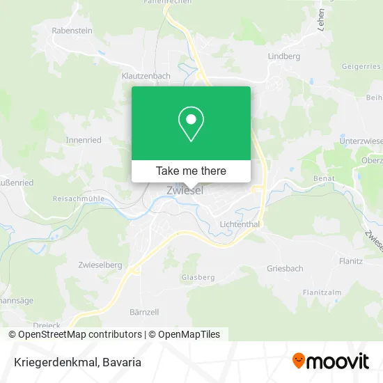 Карта Kriegerdenkmal