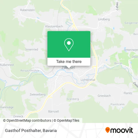Карта Gasthof Posthalter