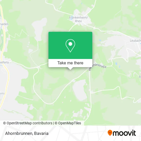 Карта Ahornbrunnen