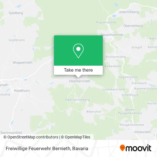 Карта Freiwillige Feuerwehr Bernieth