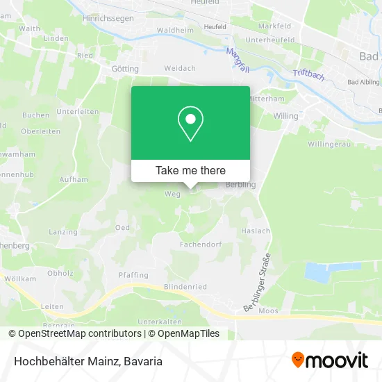 Карта Hochbehälter Mainz