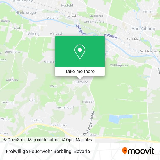 Freiwillige Feuerwehr Berbling map