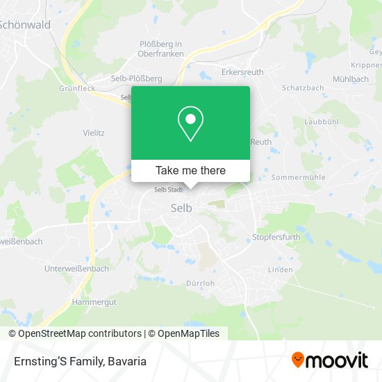 Ernsting’S Family map