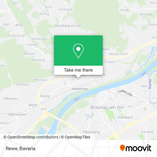 Rewe map