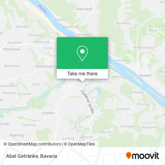 Карта Abel Getränke