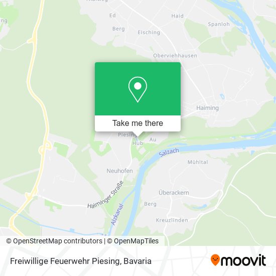 Freiwillige Feuerwehr Piesing map