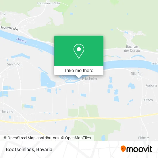 Карта Bootseinlass