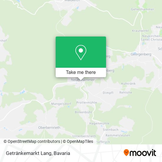 Getränkemarkt Lang map