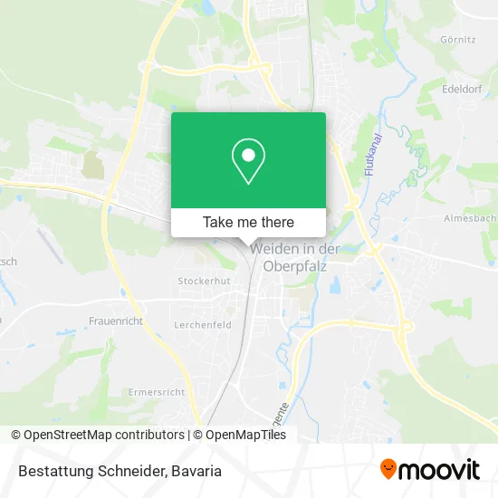Карта Bestattung Schneider