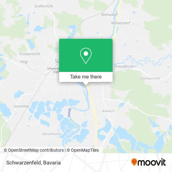 Карта Schwarzenfeld