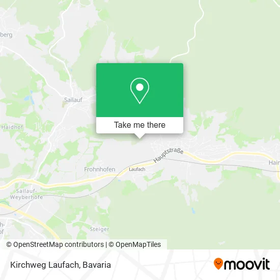 Карта Kirchweg Laufach