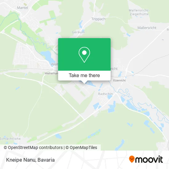Карта Kneipe Nanu