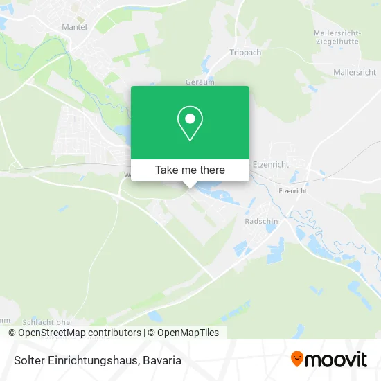 Карта Solter Einrichtungshaus