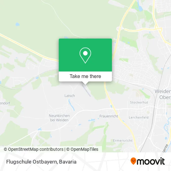 Карта Flugschule Ostbayern