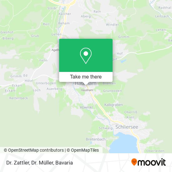 Dr. Zattler, Dr. Müller map