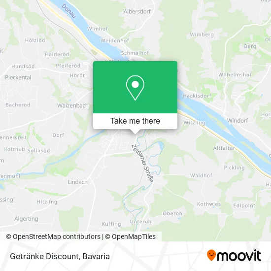 Карта Getränke Discount