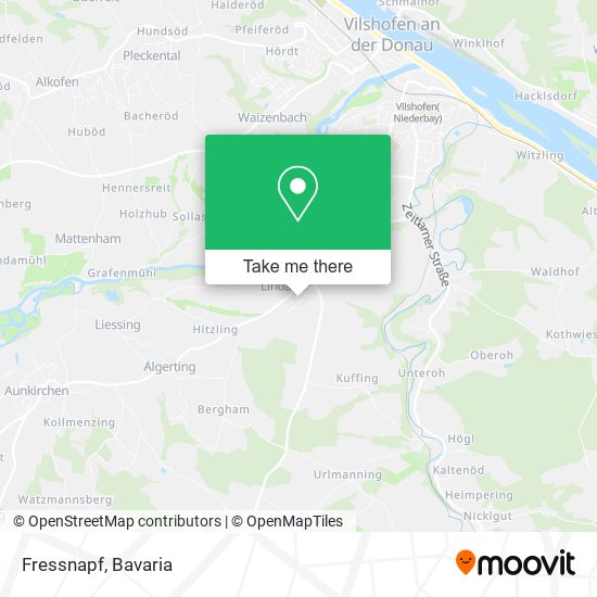 Карта Fressnapf